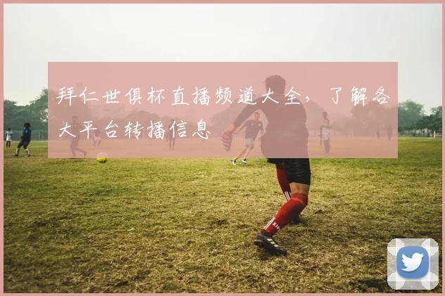 拜仁世俱杯直播频道大全，了解各大平台转播信息